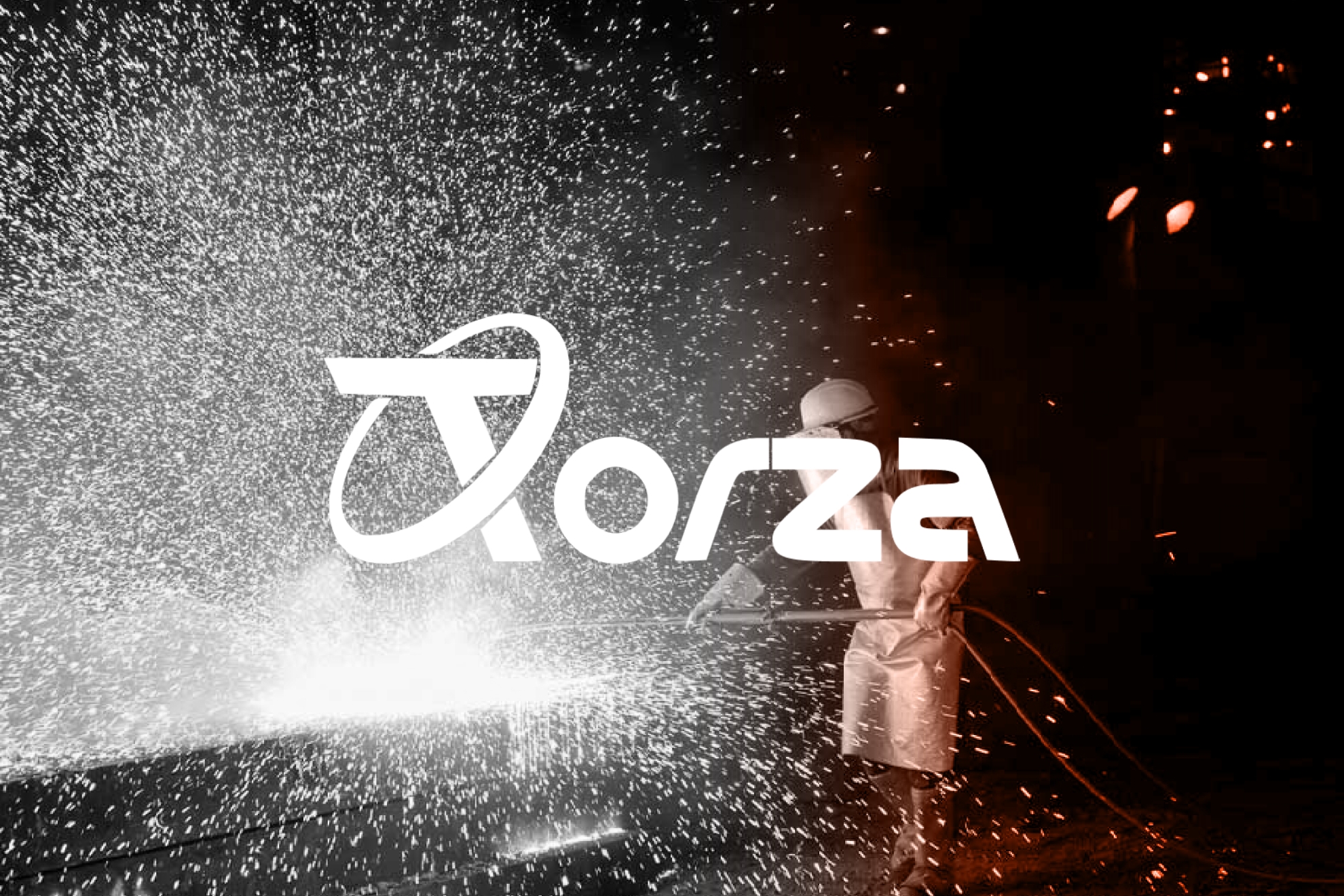 Torza logo - staal